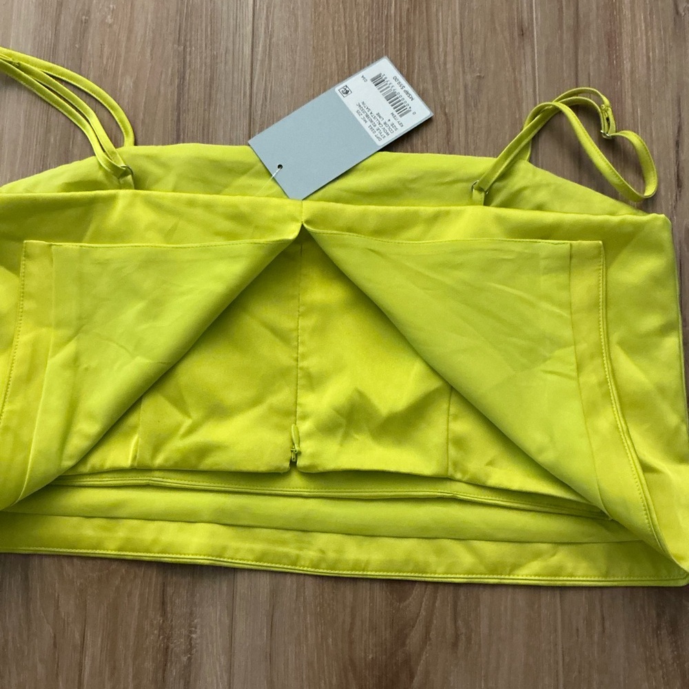 Antonio Melani Calista Satin Crop Top 4 NWT - Picture 5 of 8